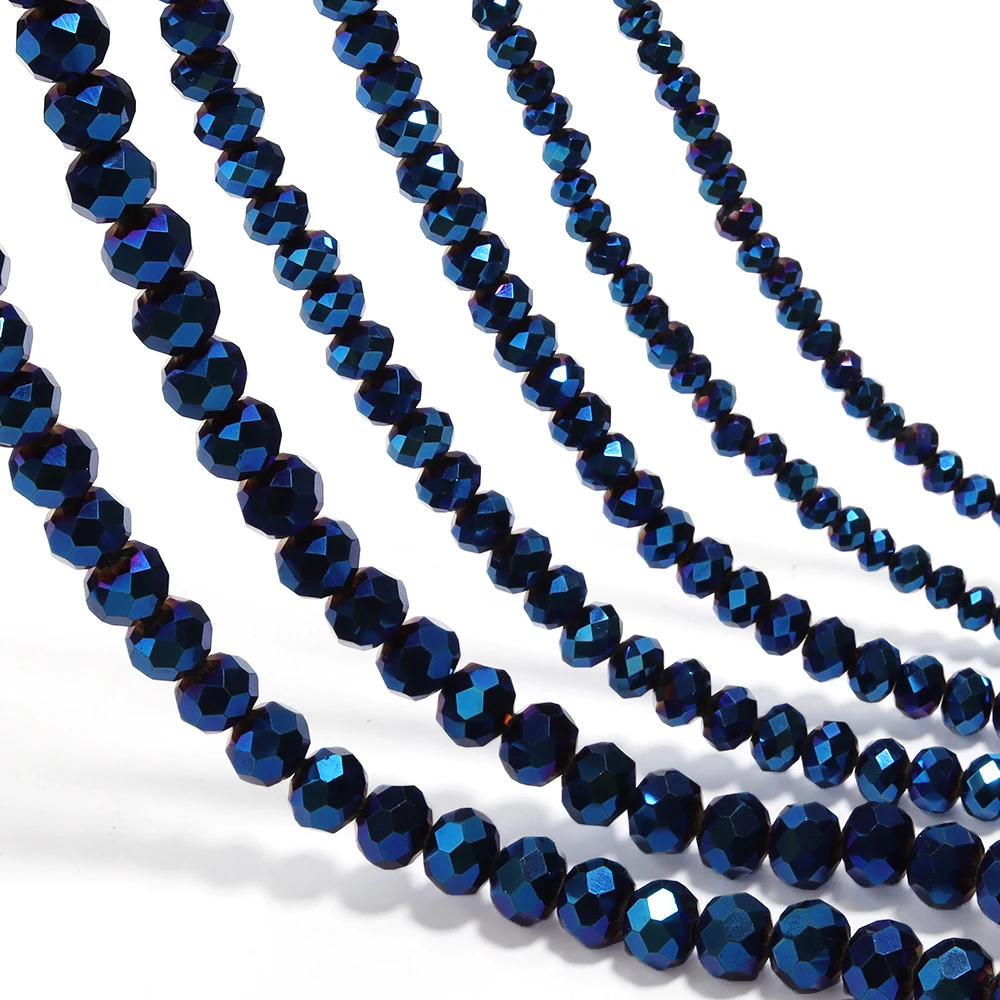 1 şerit/lot 3 4 6 8 10mm Ronde - Crystal Bead Mix incelemesi ve fiyatı