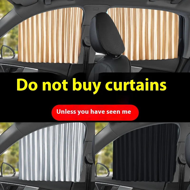 

Car Curtain Sunshade UV Protection Curtains Sun Shield Cover Heat Insulation Sunshade Car Window Protector Cover Accessories