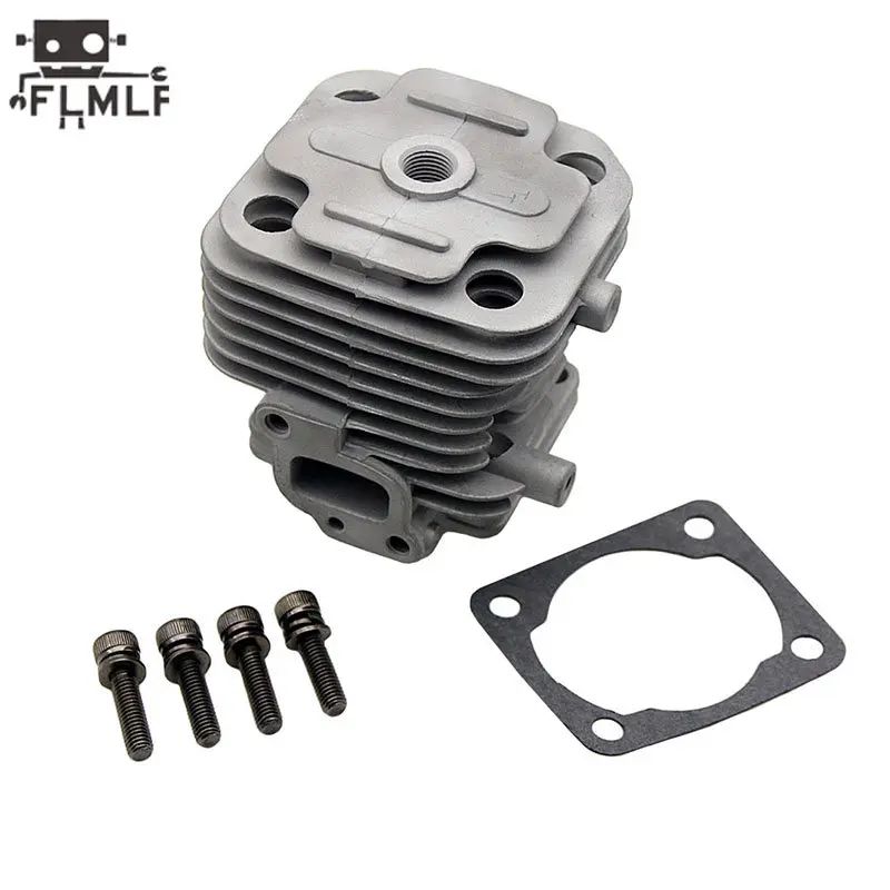 Rc Car 4 Bolt 26cc Cast Cylinder or Piston Set for 1/5 Hpi Rofun Km Rovan Baja Losi DBXL FG GoPed Redcat TSRC XJM Engine Parts