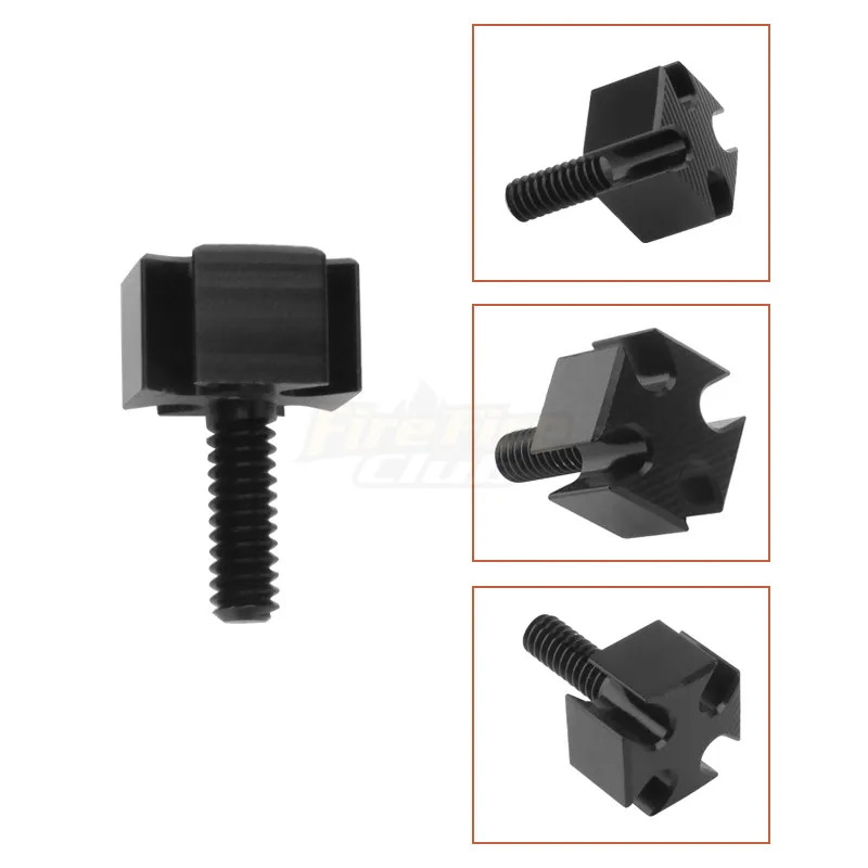 

Motorcycle Black Seat Cross Screw Bolt For Harley Davidson Sportster Softail Dyna Wide Glide Roadking Streetbob Street Bob