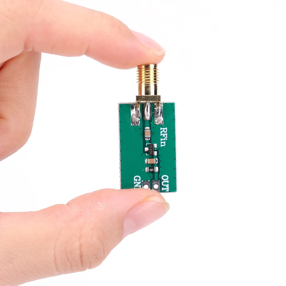 RF AM FM detektor obwiedni 0.1-3200MHz tablica do wykrywania amplitudy 20dBm moduł detektora rozładowania R = 10K C = 1nF RF obwiednia