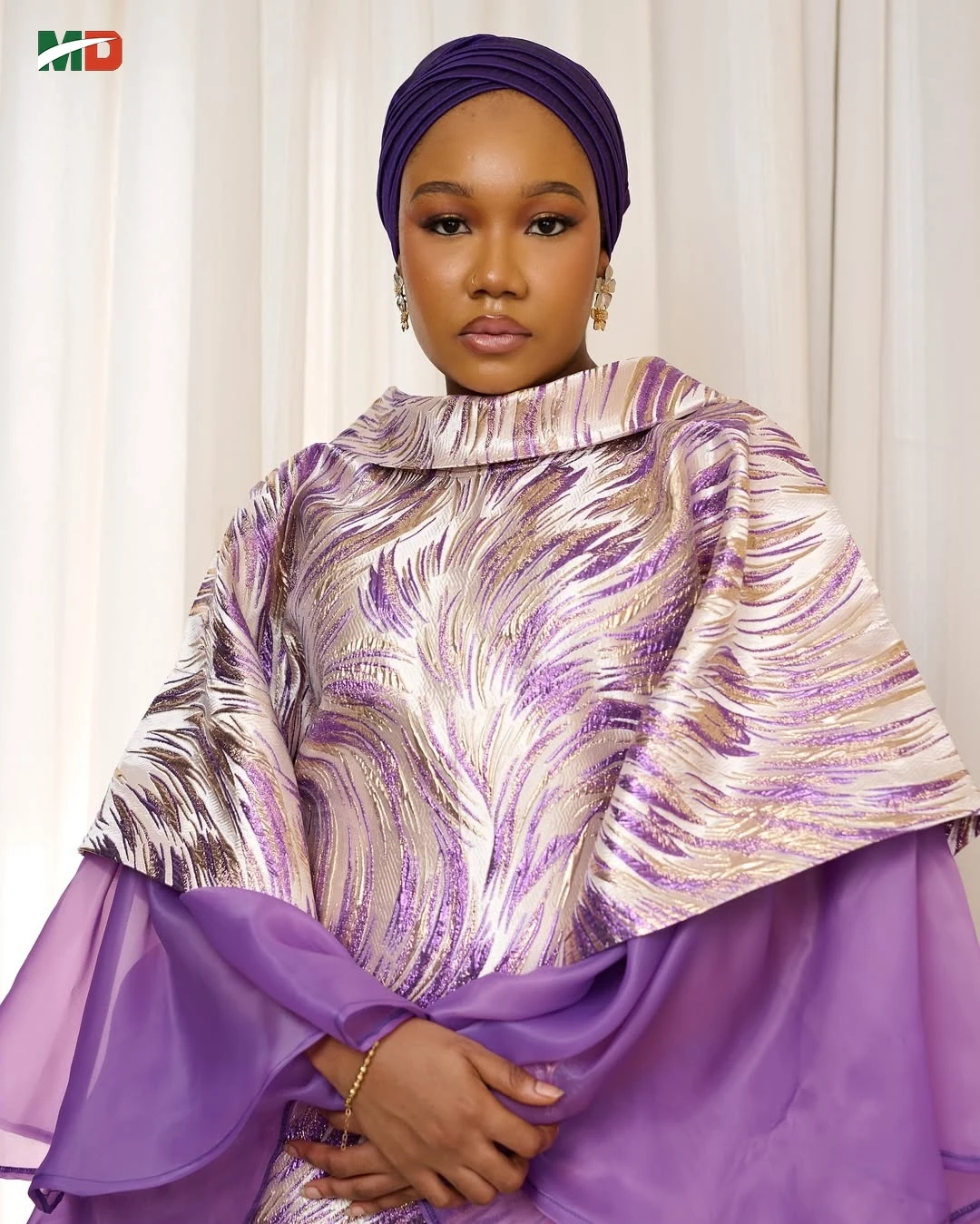 

MD African Dresses For Women Oversize Traditional Muslim Abaya Kaftan Dress Plus Size Luxury Robe Summer BouBou Djellaba Clothes