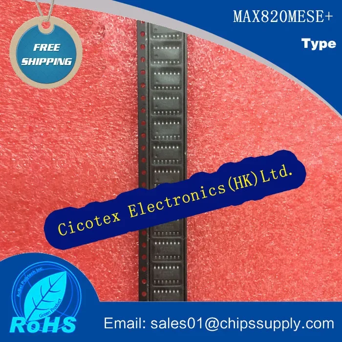 5pcs/lot MAX820MESE+ 820 SOP16 IC SUPERVISOR MPU 16-SOIC