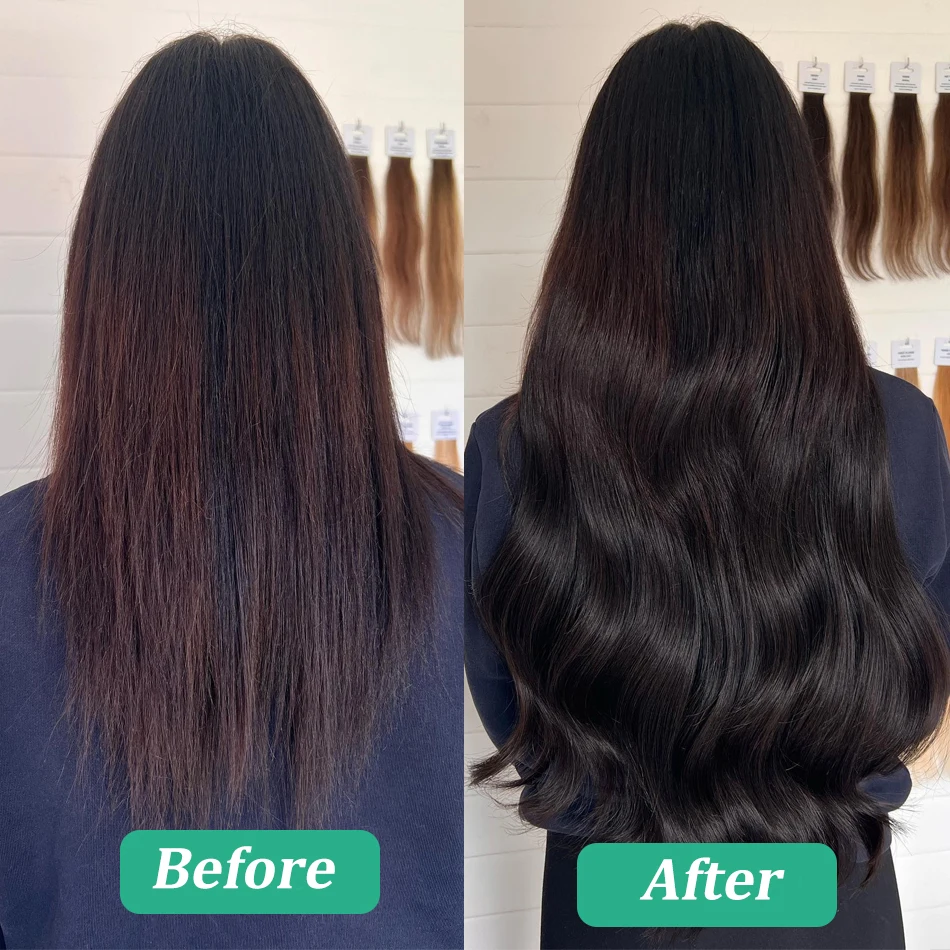 Lovevol Steil Flat Tip Hair Extensions Europees Natuurlijk Menselijk Haar Remy Platte Punt Haarverlenging Capsule Fusion Haar Voor Salon