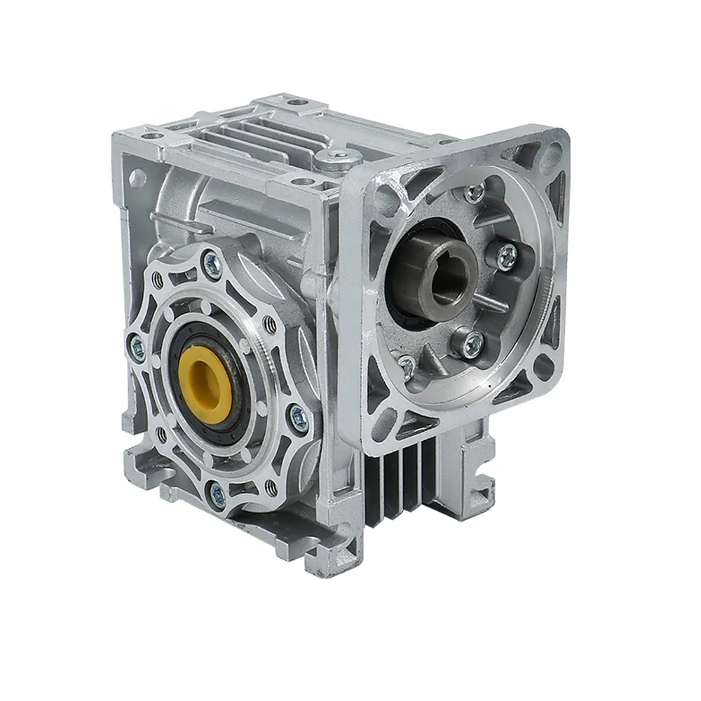 

Square Flange Ratio 5 7.5 10 15 20 25 30 40 50 60 80 NMRV030 RV30 Worm Gear Reducer for NEMA23 Stepper Motor or 90*90 DC Motor