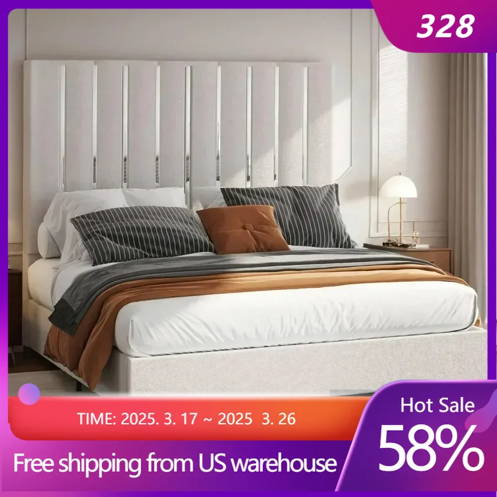 Queen Bed Frame with 58