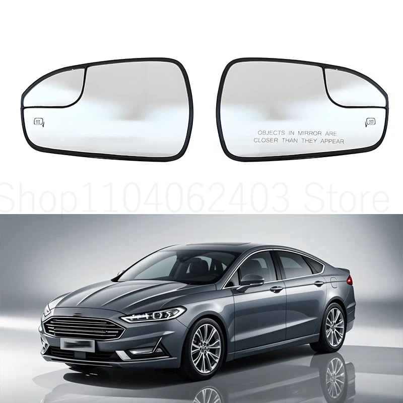 

For Ford Fusion 2013-2020 USA Version Left Right Door Side Wing Mirror Glass Heated Clear Exterior Car Accessories Aspherical