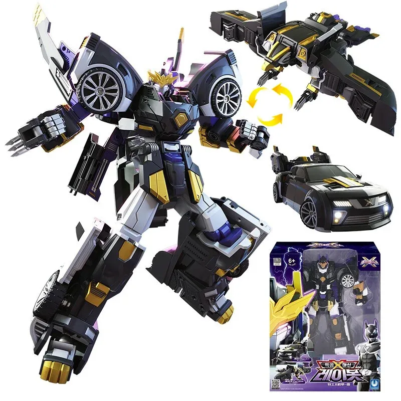 

Three Modes Mini Force Transformation Mecha Robot Toys Action Figures Robot MiniForce X Simulation Vehicle Airplane Toys