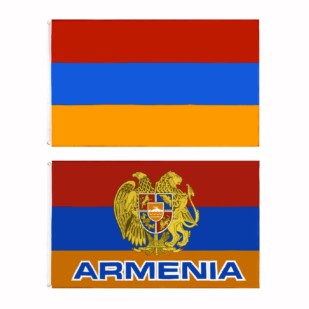 FLAGLINK 90x150 CM Armenia Emble Flag For Decoration