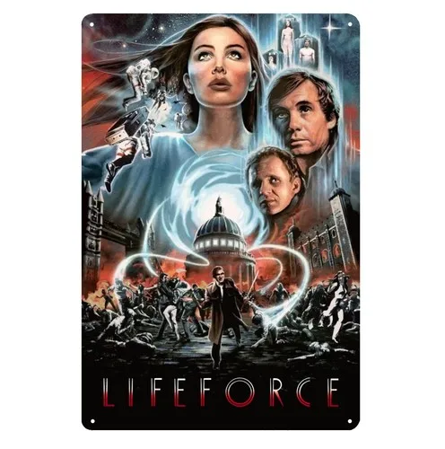 

Lifeforce Movie Metal Poster Collectable Tin Sign - 20x30cm