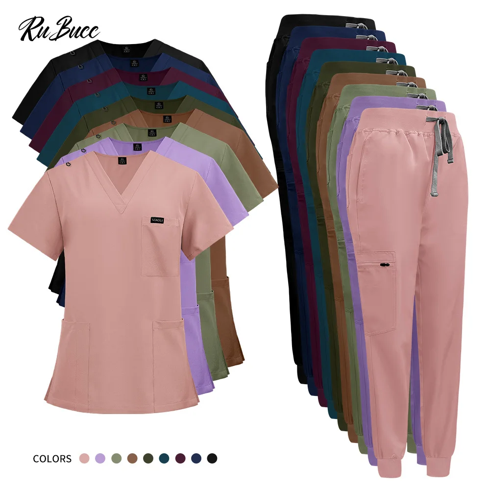 

2- шт., топы, брюки, наборы скрабов, однотонная хирургическая форма, медицинские аксессуары, косметологическая рабочая одежда, наборы для хирургии для кормления женщин