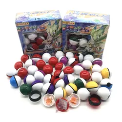 New 36 piece Pokemon Ball 3CM Pocket Monster Anime Moving Doll Pet Pokemon Pikachu Pocket Monster Children's Birthday Gift