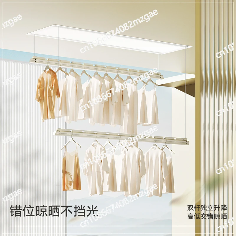 Invisible Electric Drying Rack Hidden Embedded Ultra-thin Drying Rack Balcony Home Intelligent Automatic Lifting Drying Machine