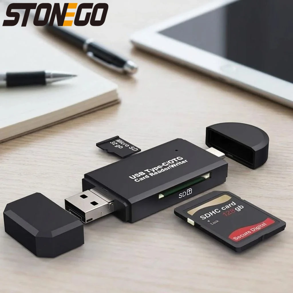 

Устройство для чтения карт памяти OTG Micro SD USB 2.0 USB 3.0 Type C, совместимое с Micro USB, для смартфонов, планшетов, ПК