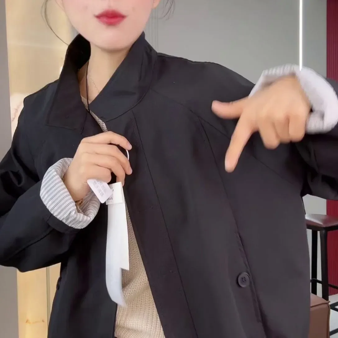 Vintage dupla face usar jaquetas feminino outono harajuku streetwear casual blusão bf coreano lapela uniforme de beisebol