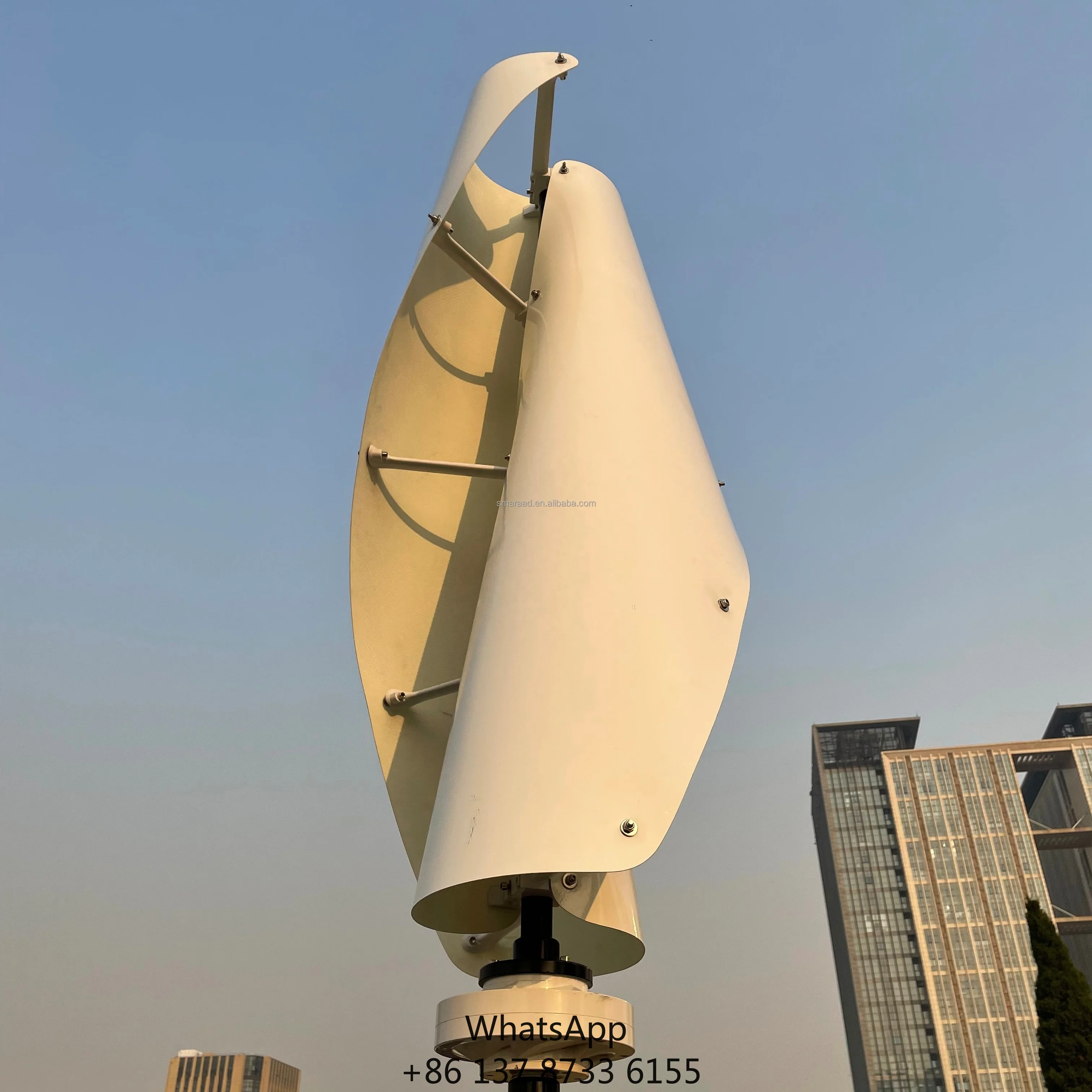 500w 12v 24v Alternative Energy Good Price Wind Generator For Home And Low Wind Area Vertical Wind Turbine