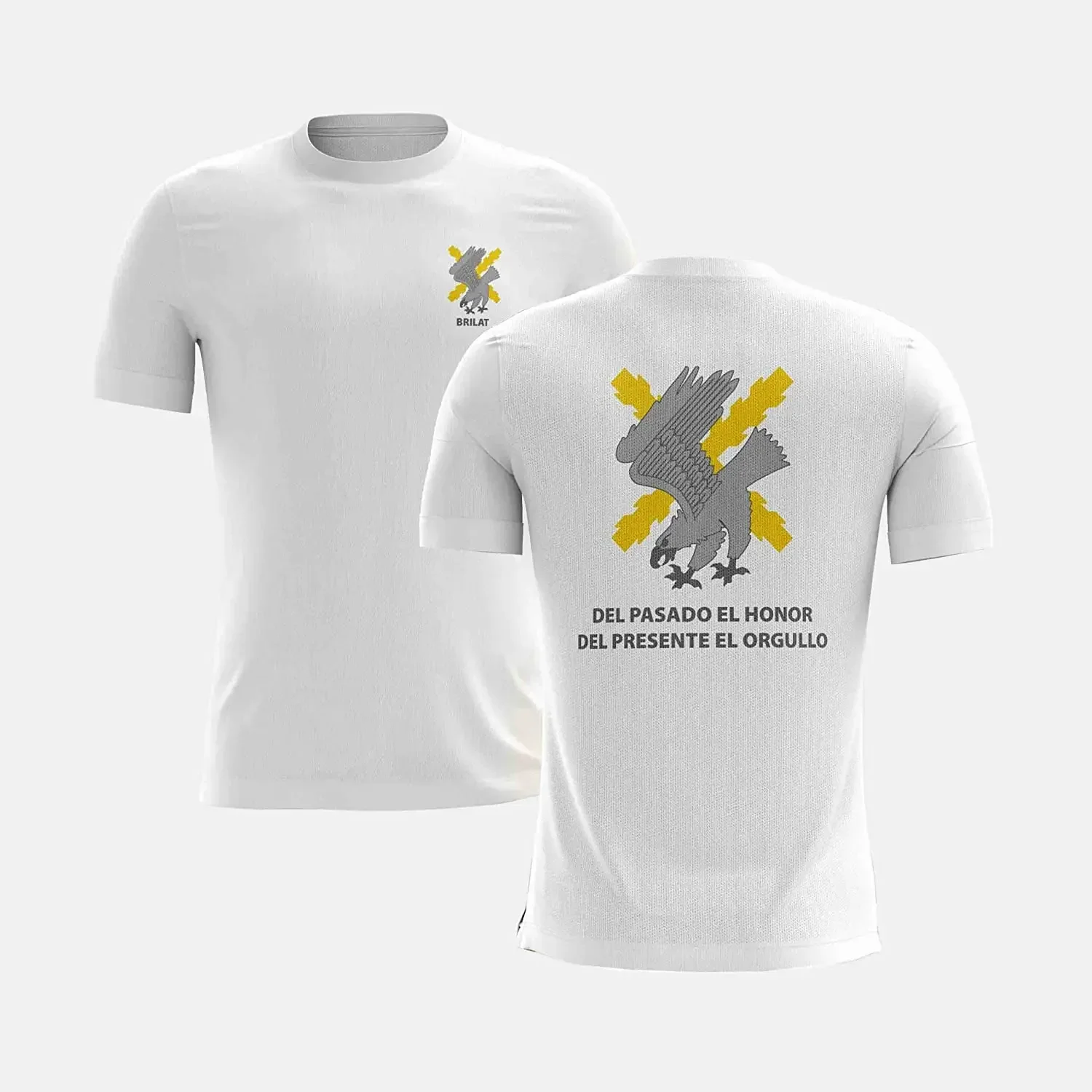 Camiseta Ejercito De Tierra Español. Brigada De Infantería Ligera Aerotransportable. Español Brigada 