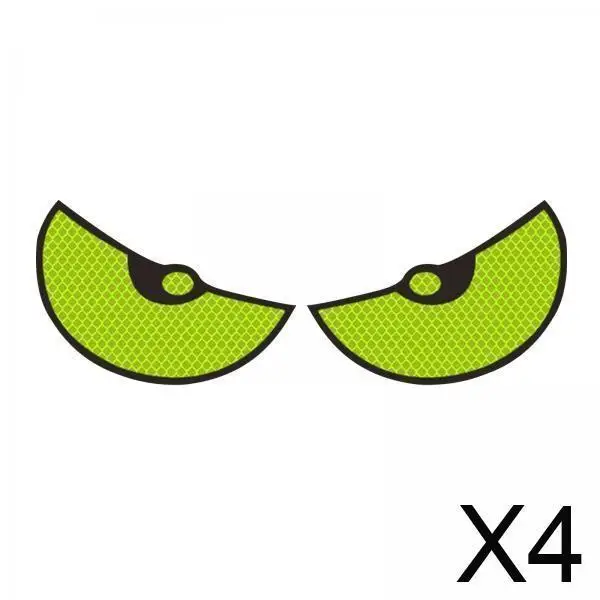 

4x Big Eyes Car Sticker Air Sticker Car Decal Motorcycle Sticker for Wall