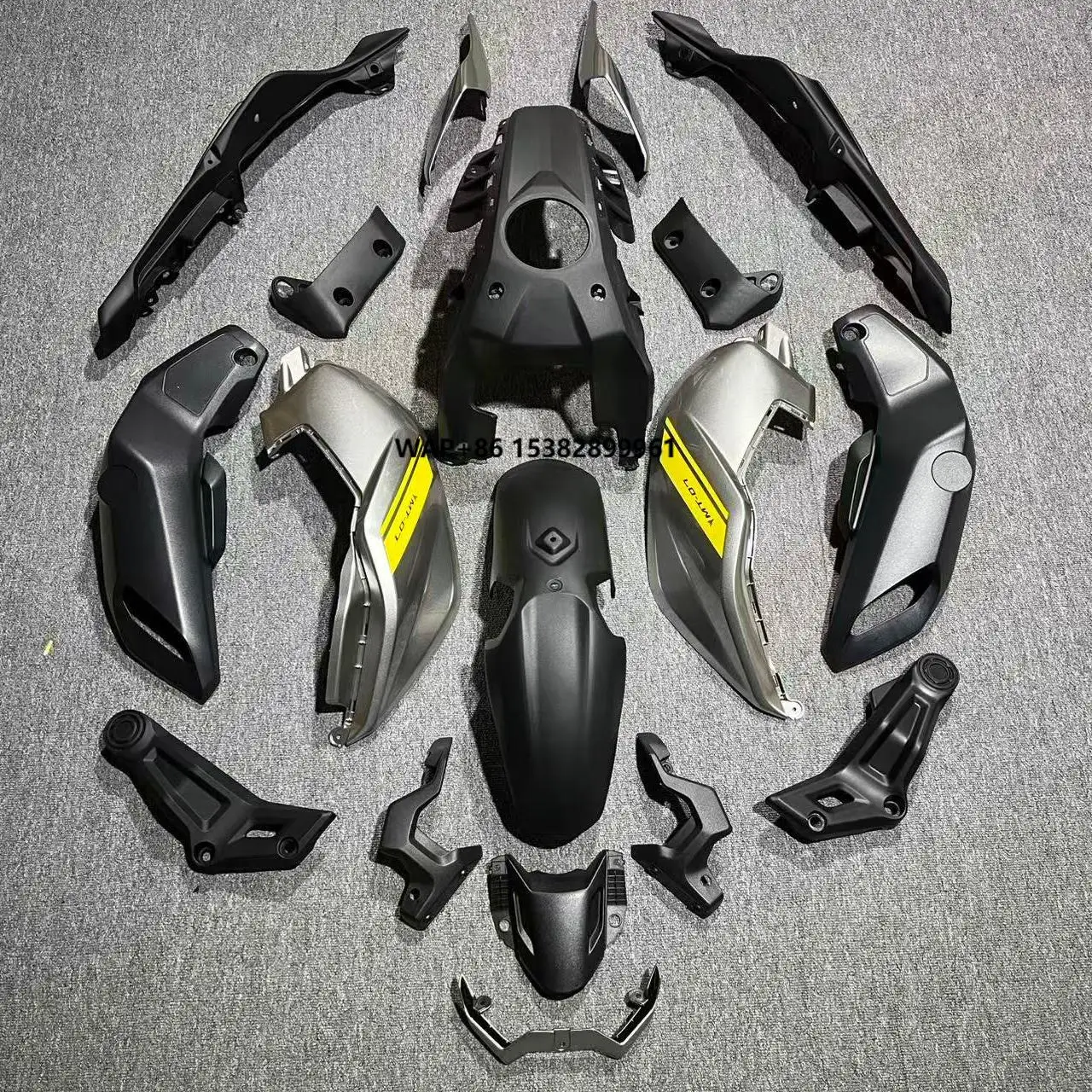 

ABS Plastic Fairing Bodywork Kit Panel Set Fit for MT07 2018 Motorcycle Fairing Kit