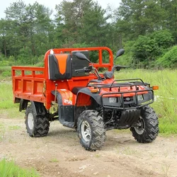 Four-stroke 250cc Cheap Commercial Displacement Cargo ATV 4x4 Adult Motorcycle Trucks Tricycle UTVS Quad Bike For Sale