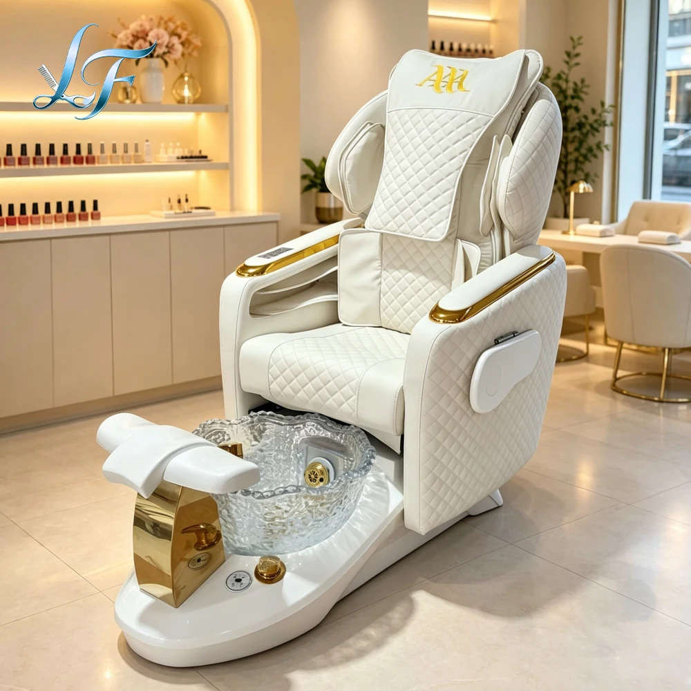 Commercial High End Pedicure Manicure Chair Foot Massage Spa Furniture For Professional Nail Salon 4