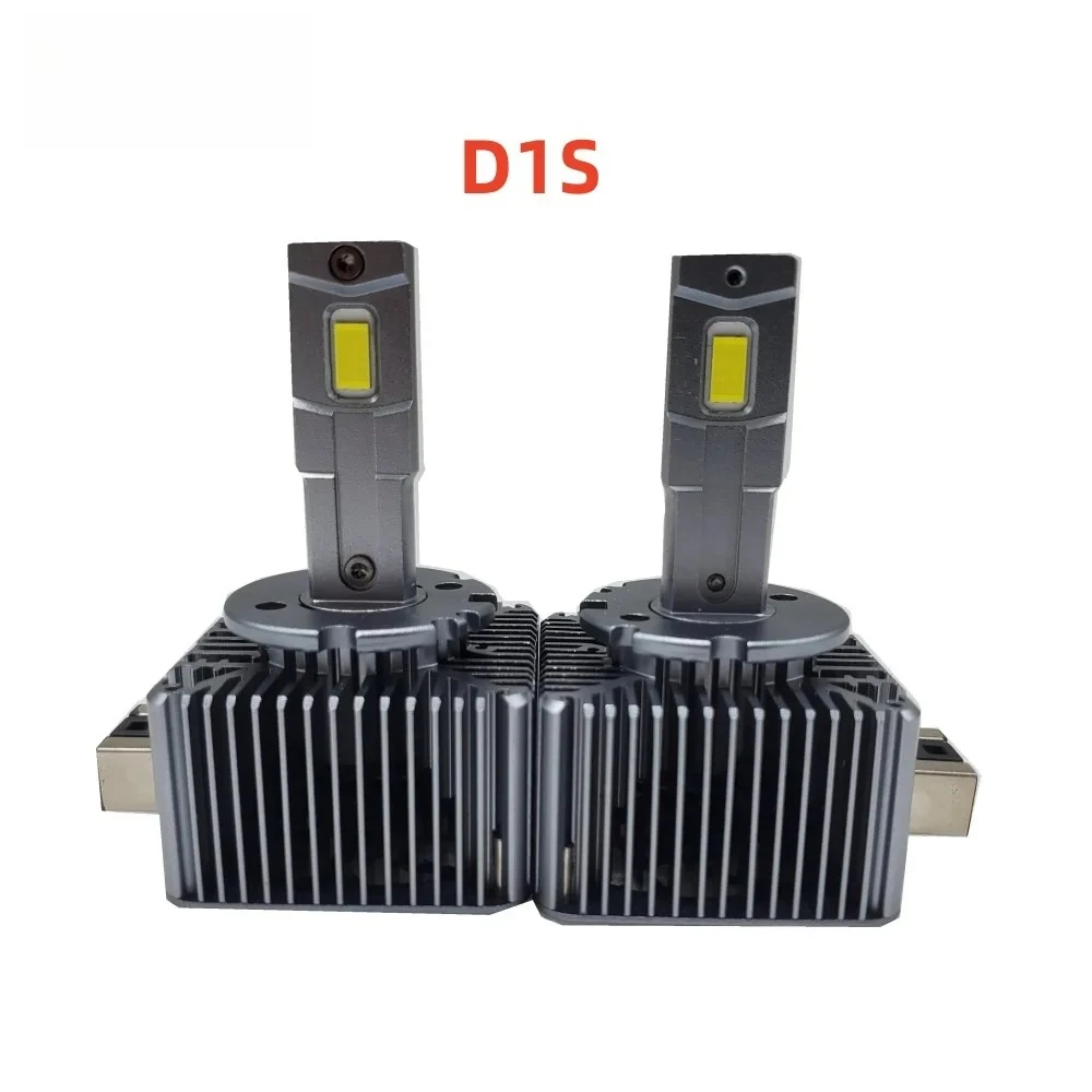

2PCS Headlights HID BULB XENON Bulb To LED 55W 6000K White D1S D2S D3S D4S D5S Two-sided CSP Chip +300% Brightness Plug And Play