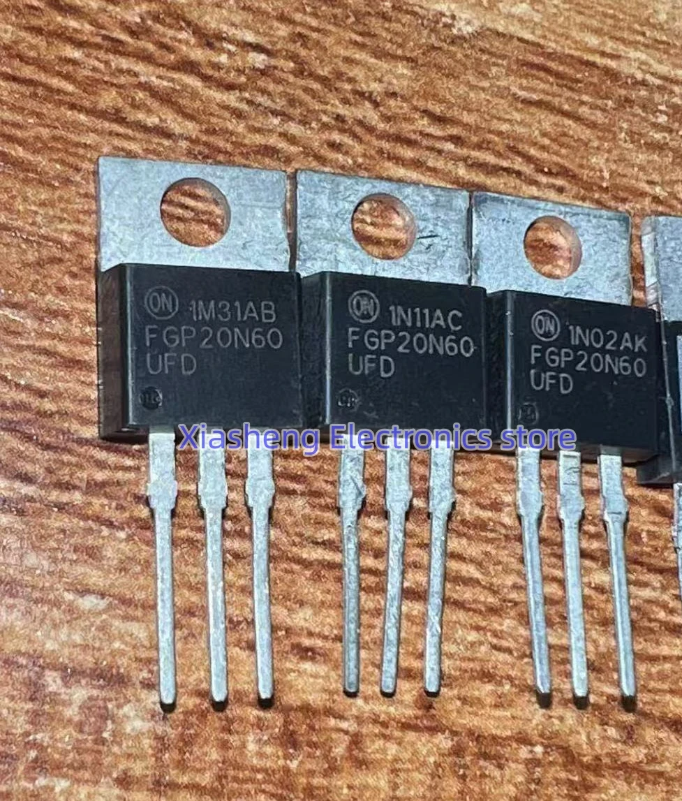 

New Original 10Pcs FGP20N60UFD TO-220 20A 600V MOSFET Field-effect Transistor In Stock Integrated Circuit Good Quality
