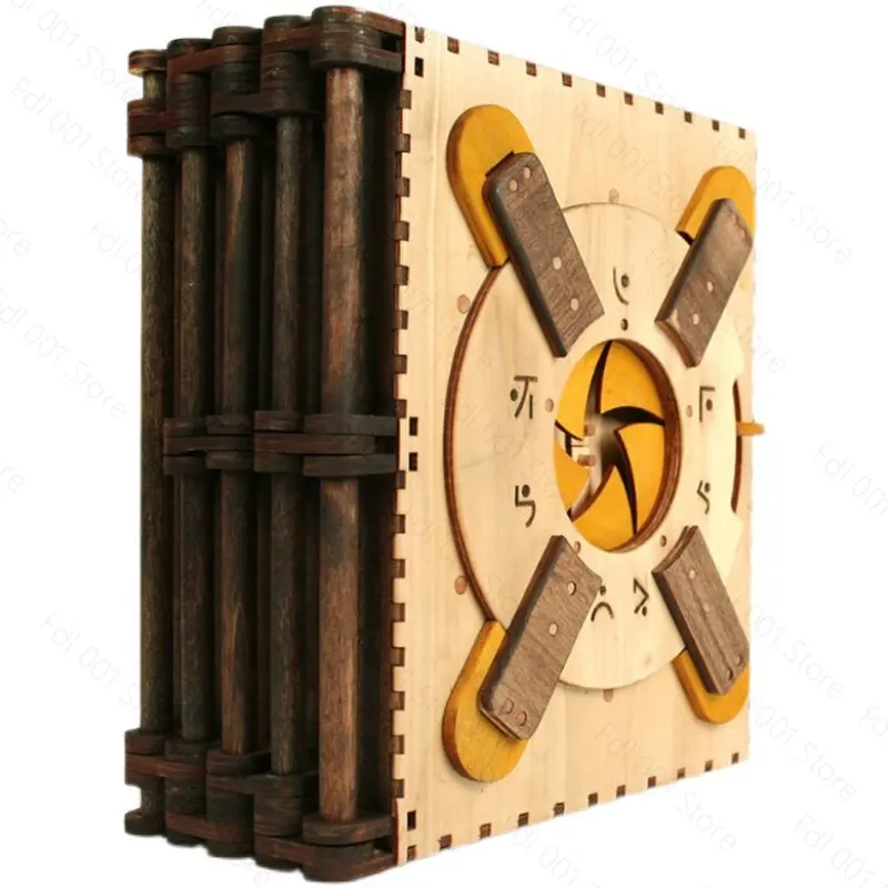 Code book puzzle level 10 high difficulty hell level three-dimensional puzzle assembly toy mechanism decryption box