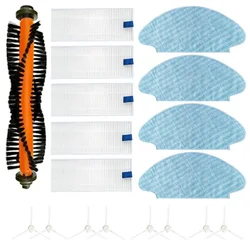 Side Brush Filter Mop Rag For Tefal Explorer X-plorer 20 40    Series Robot Vacuum Cleaner Replacement Robot Sweeper Spare Part