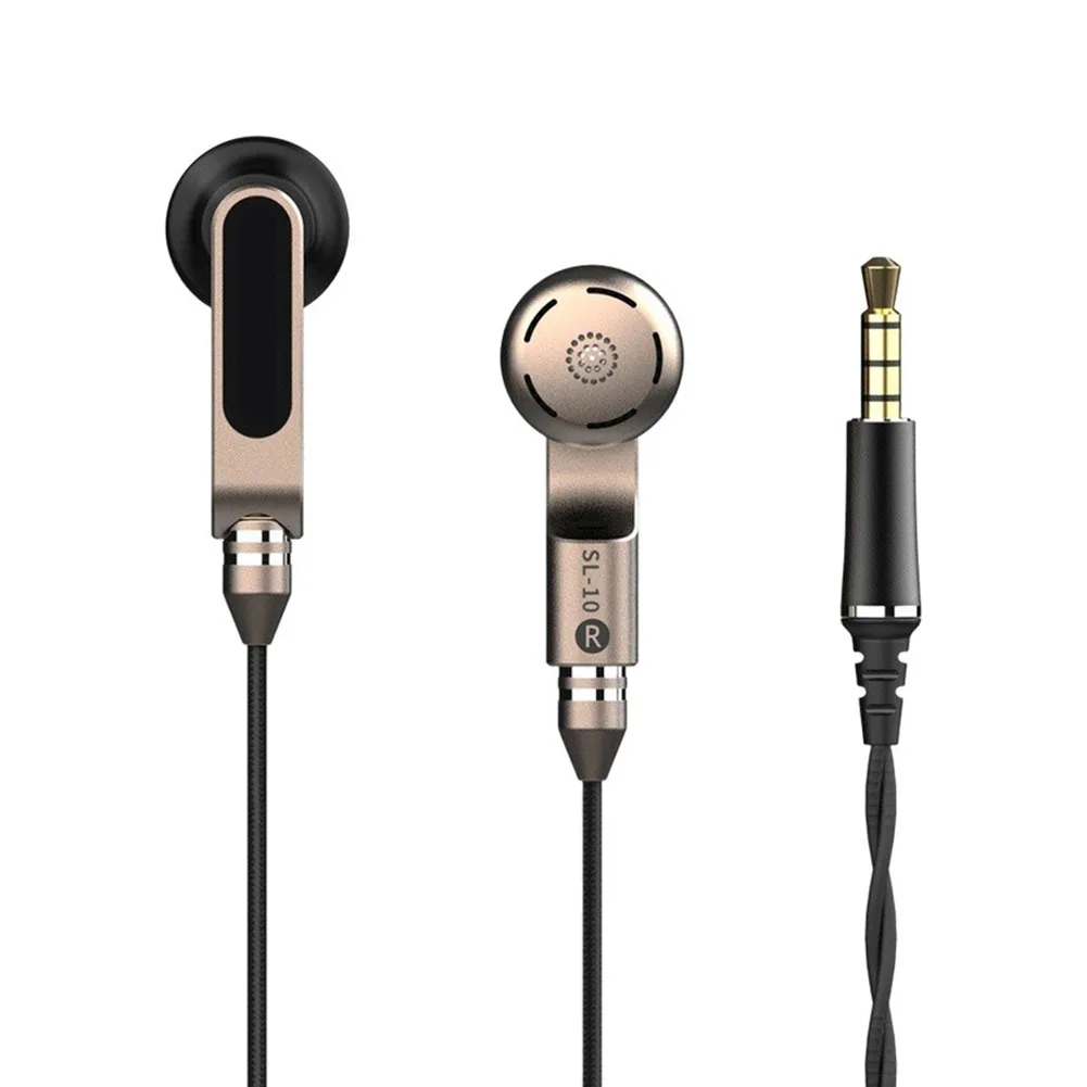 Open Wired Earphones Wheel Sound for Android with For mmcx Termination Dual Dynamic Drivers Oxygen Free Copper