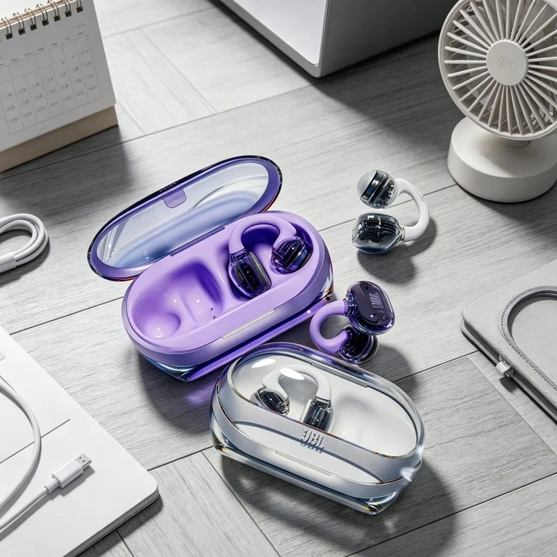 Headphones Wireless - JBL Clips, earbud nirkabel sejati dengan