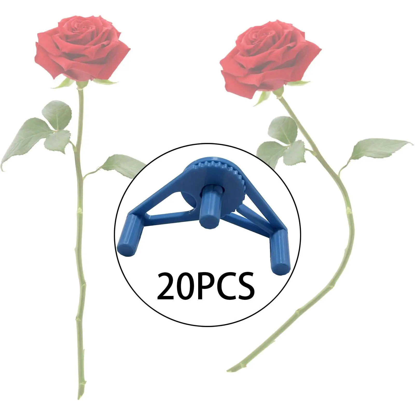 Clips d'entraînement pour tige de plante, 4x20 pièces, Clips de cintreuse pour Branches de plantes, accessoires de contrôle d'entraînement à faible Stress pour légumes