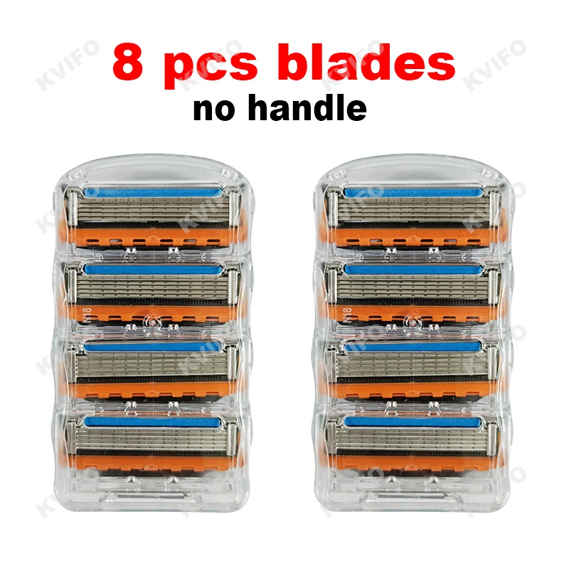 NEW 5-layer Men's Razor Power Shaving Shaver Male Face Beard Hair Trimmer 5 Layer Blades Replacement Refills