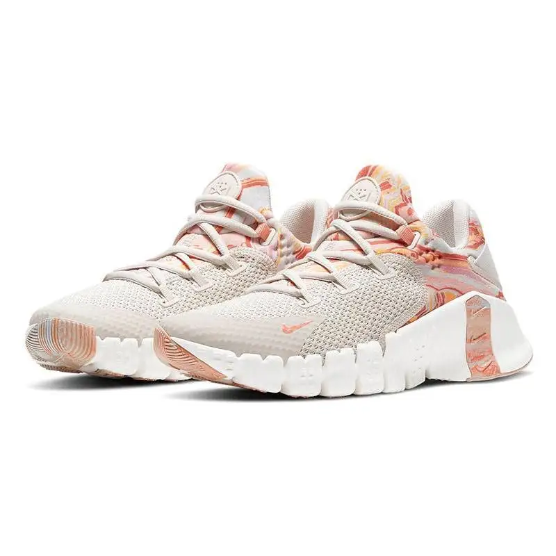 Damskie tenisówki Nike Free Metcon 4 Desert Sand Crimson Bliss DJ3075-064