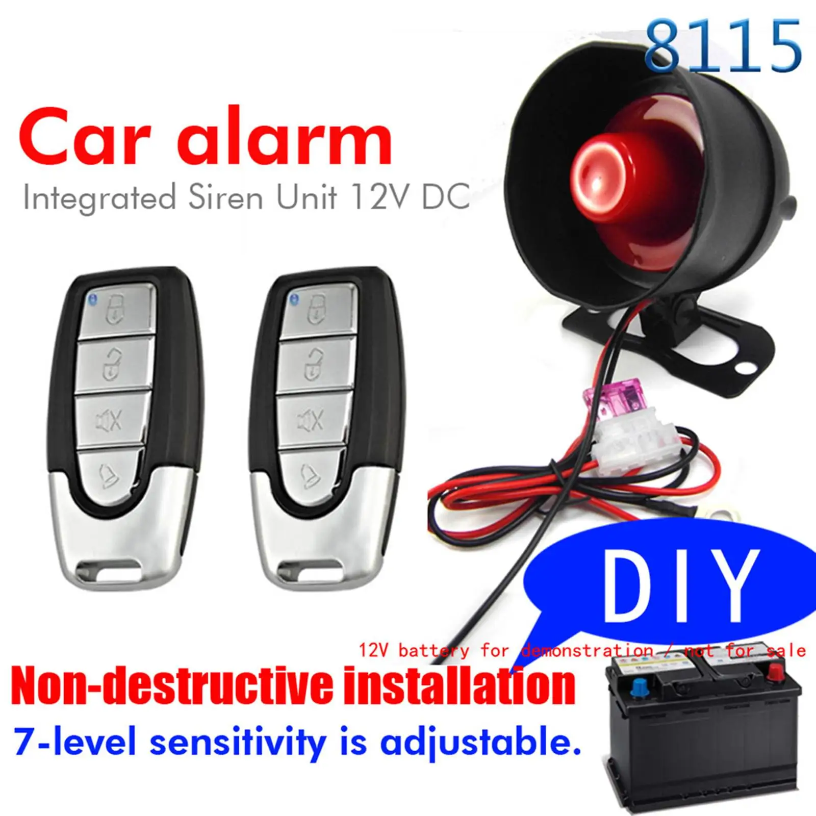 Auto Car Central Door Lock Keyless Entry System Remote Alarm Central Lock