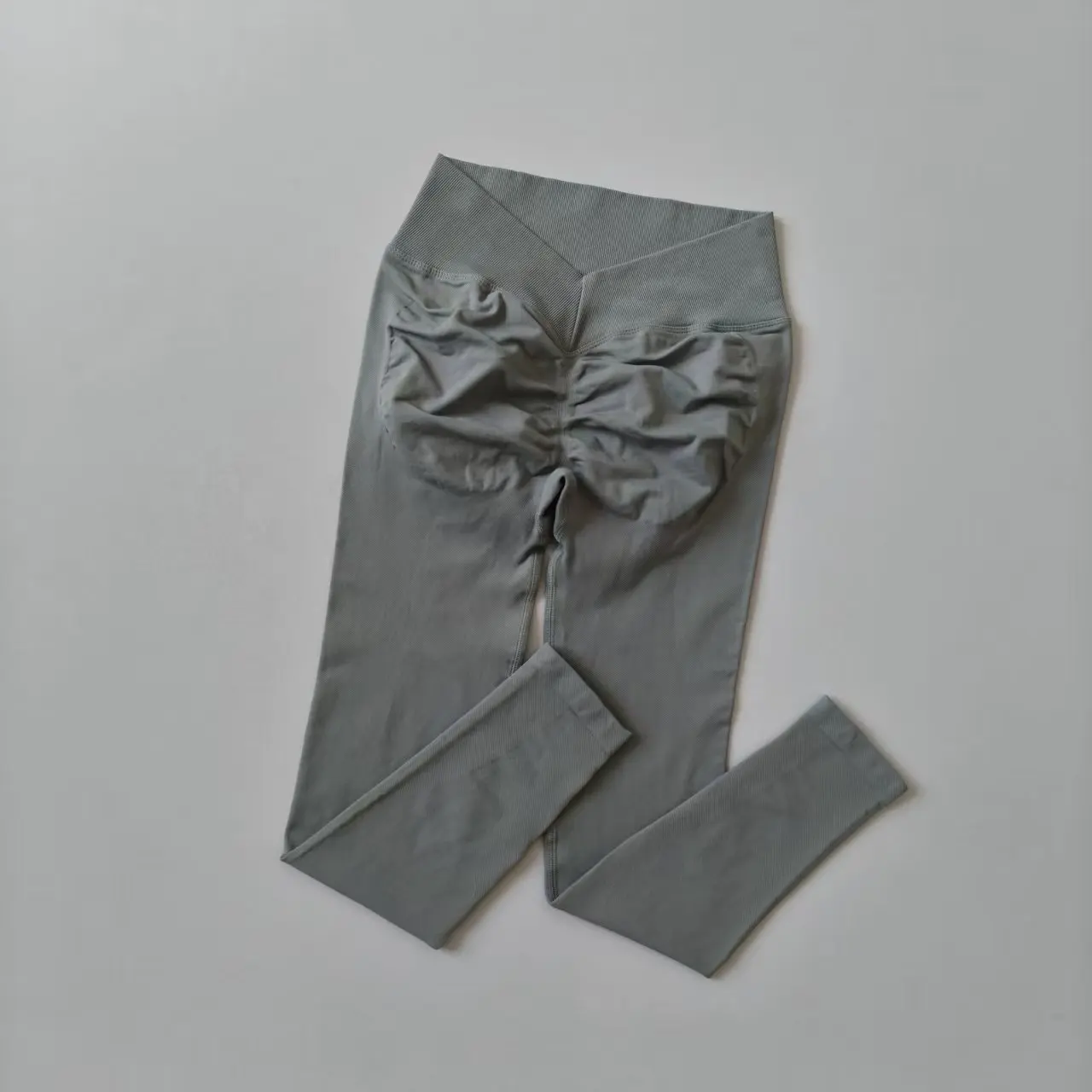 

Бесшовные брюки для фитнеса с V-образной талией персикового цвета, быстросохнущие леггинсы с высокой талией и подтяжкой бедер, эластичные брюки для йоги, спортивные брюки