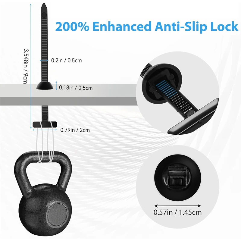 ربطات كابلات من النايلون ذاتية القفل شديدة التحمل لعام 2026 مع حماية من الأشعة فوق البنفسجية لإصلاح السيارات والمنزل وإدارة الكابلات