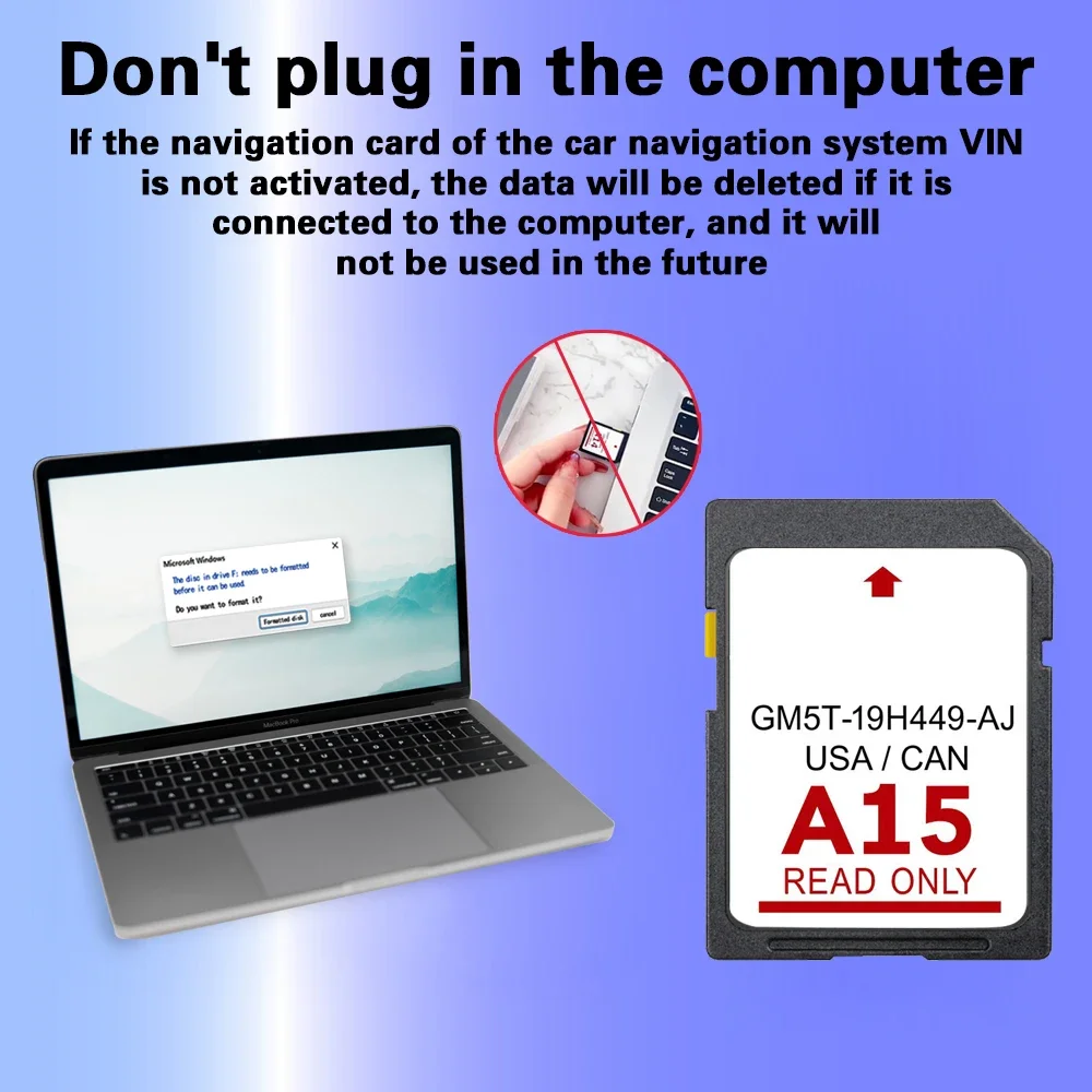 Car SD Naving 32GB GPS Memory Card A15 GM5T-19H449-AJ for Ford F150 2013 2014 2015