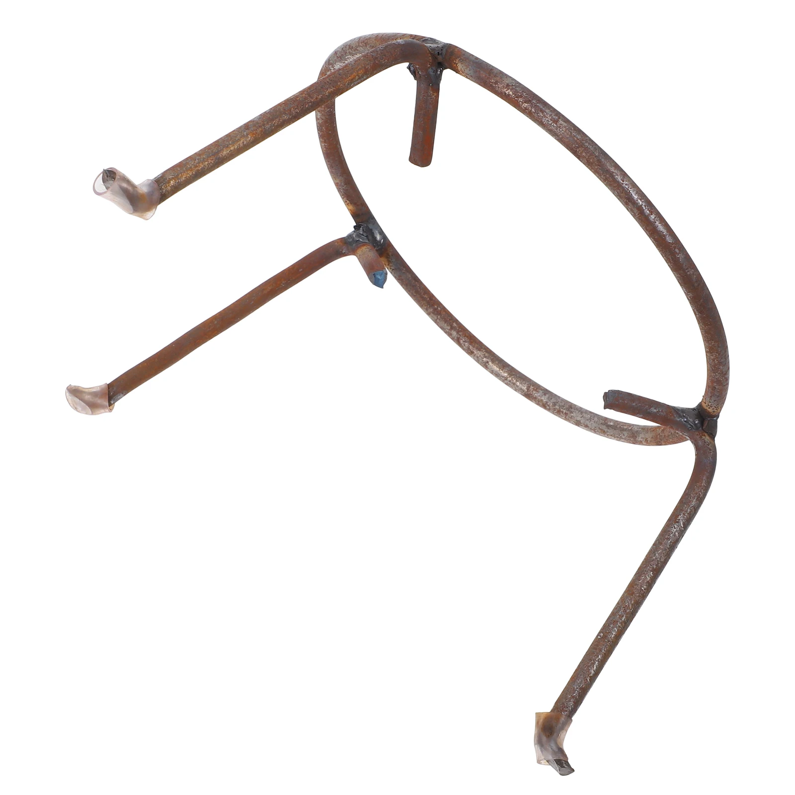 

Tripod Pot Rack Sturdy Structure Lightweight Portable Outdoor Camping Fire Pit Metal Pan Holder Cooker Wok Rack