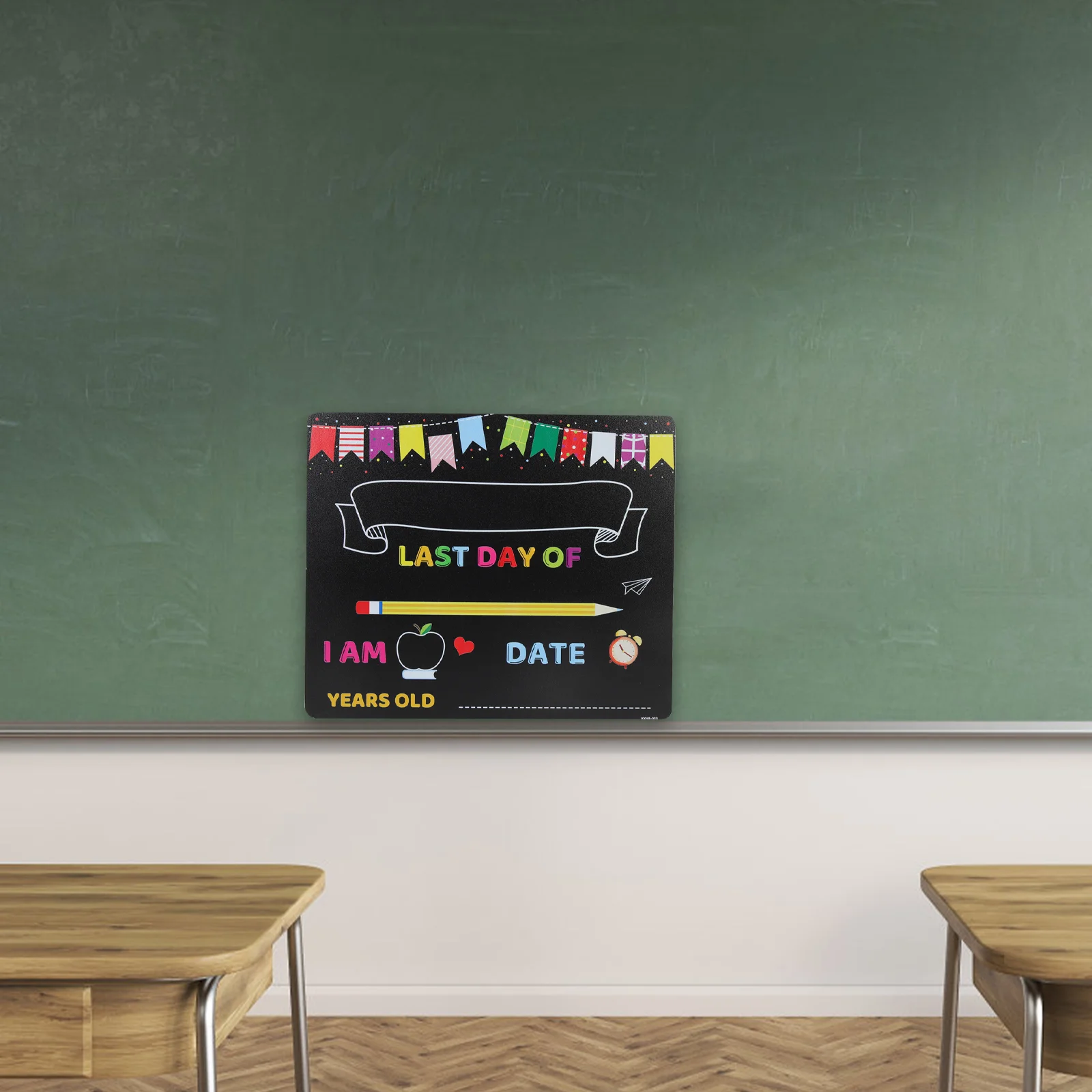 Double-sided School Board Multi-function Chalkboard Back-to-school Season Sign Children The Blackboard Kids Student