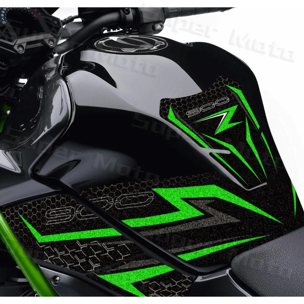 Frosted Motorcycle Accessories Sticker Kit Fuel Tank Pad Protection Scratch-Proof Decal For z900 Z900SE z 900 2022 50th Z900