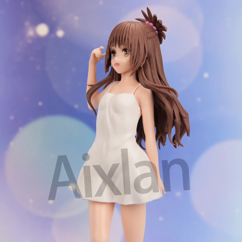 Aixlan To Love-Ru Yuuki Mikan Figure 25cm Lovely To Love PVC Action Figure Amine Thanksgiving Gift Collectible Figurine