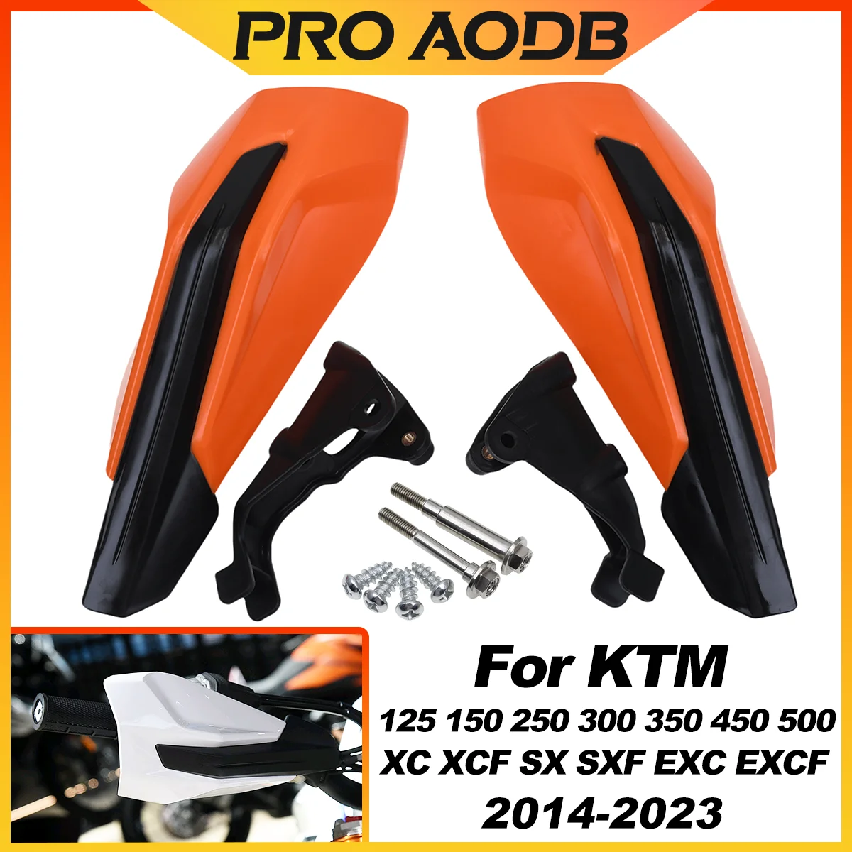 AliExpress PRO AODB For KTM 125-500 EXC EXCF SX SXF XC XCF XCW Guards Protection Motorcycles Handguard Handlebar Guard Protector Pit Bike 2014-2023