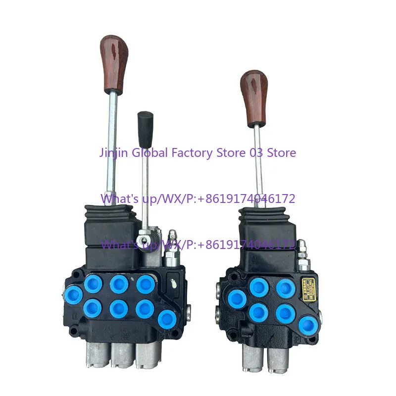 Hydraulic multi-way valve ZT-L12 distributor one control two belt bridge series 2 control 3 distribution valve