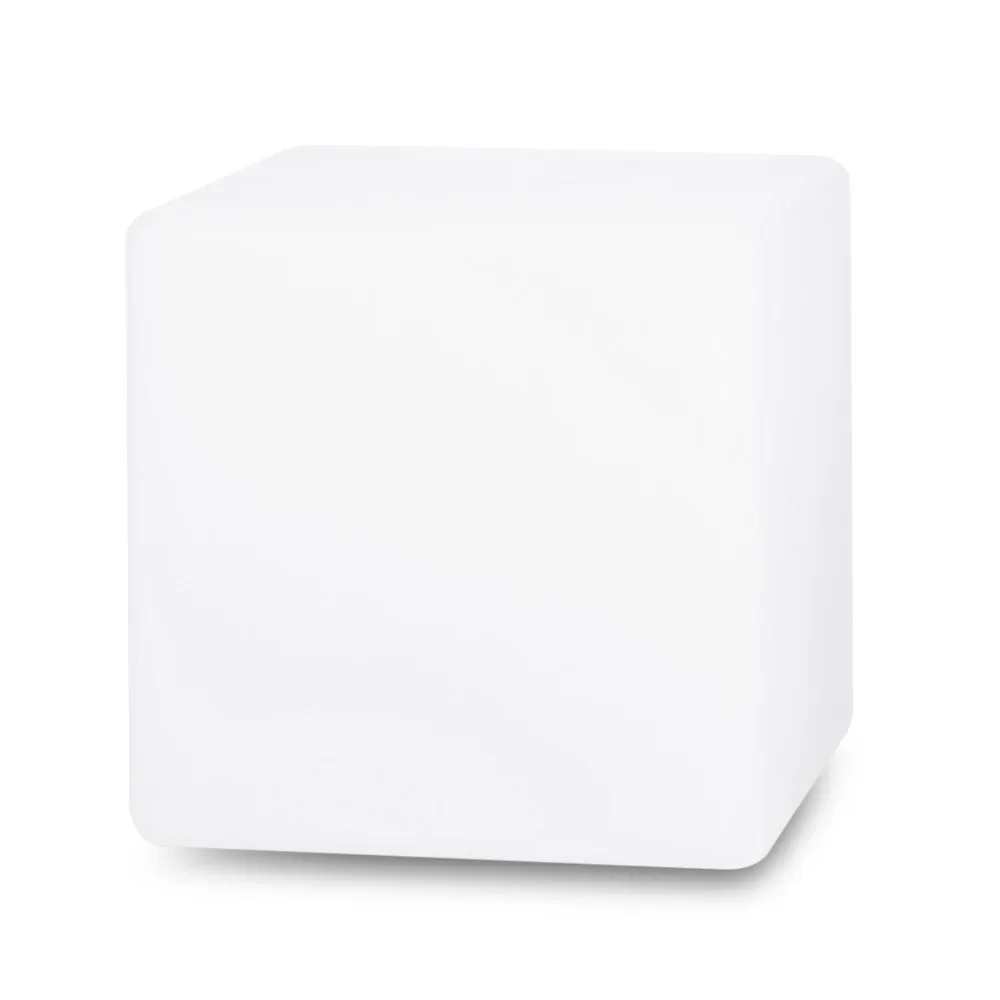 USB Rechargeable LED Cube Shape Night Light with Remote Control for Bedroom 7 Colors Changing Night Light Built-In Battery