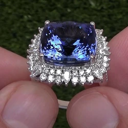 CAOSHI Fashion Delicate Finger Rings for Women Luxury Party Accessories with Brilliant Crystal CZ Noble Lady Anniversary Jewelry