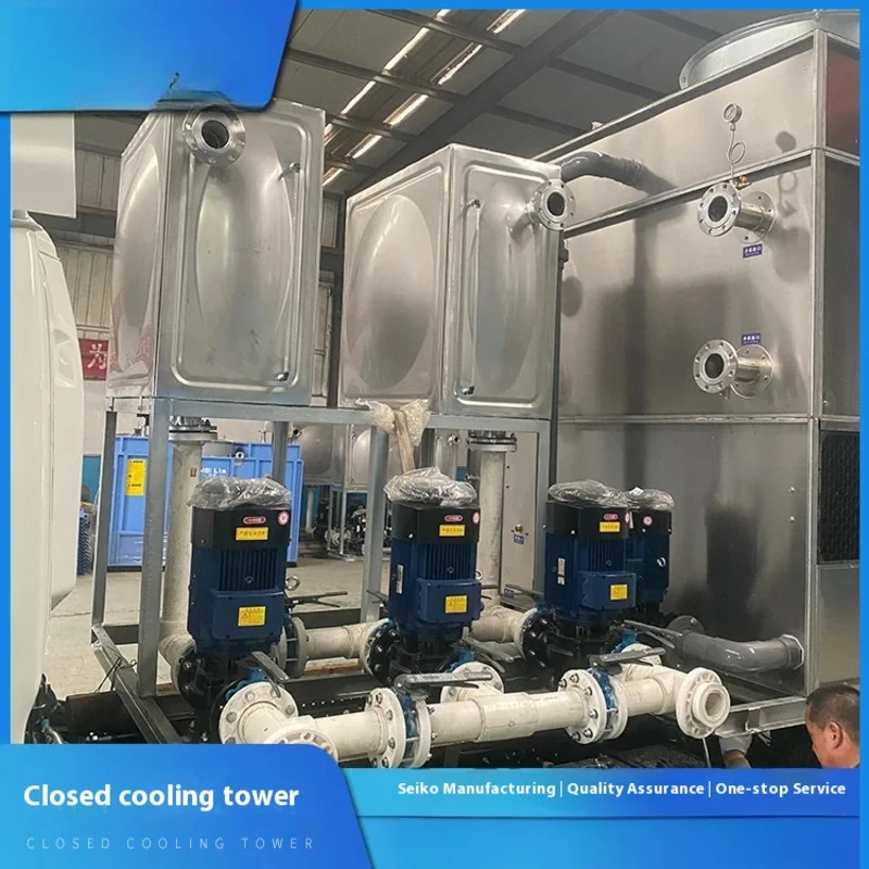Source Factory Industrial FRP Counterflow Cooling Tower Mechanical Draft Cooling Tower‌ Central Air Conditioning Cooling Tower m
