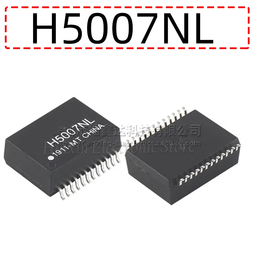 5 шт. H5007 H5007NL SOP24 H5007NLT Сетевой трансформатор 1000 Base-t Ethernet-трансформатор Изолированный дроссель Соотношение переворачивания 1:1