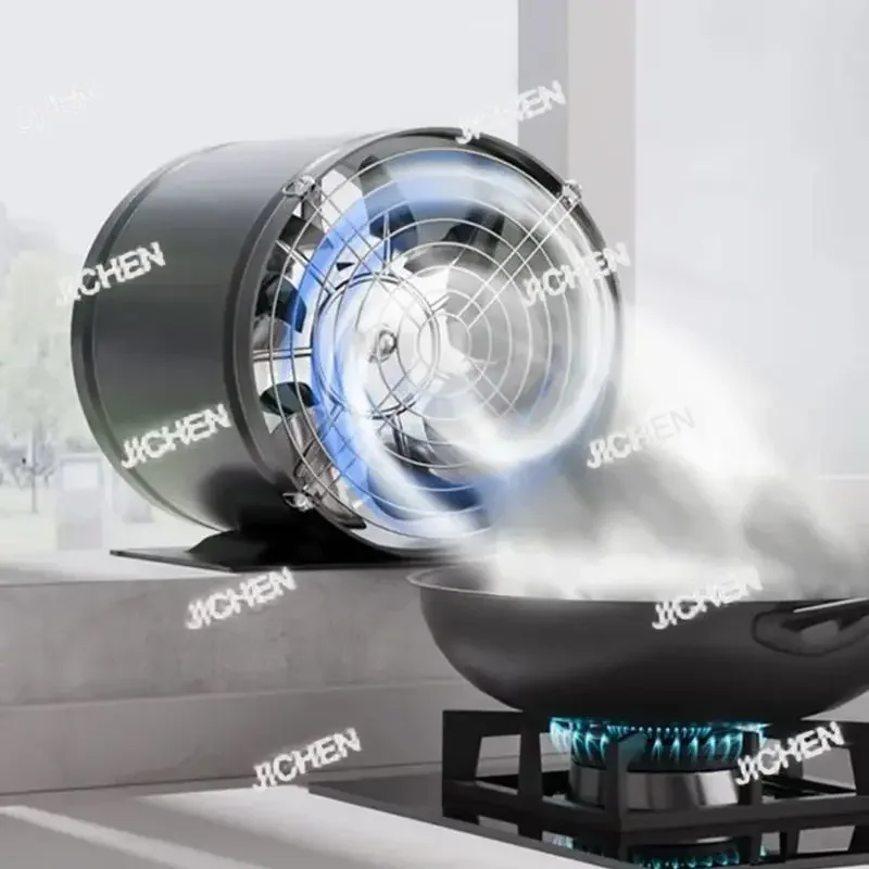 

HS HSJC Супер всасывающий многофункциональный мощный бесшумный вытяжной вентилятор 4/6/7/8 дюймов Вентиляционное отверстие для труб Вытяжной вентилятор Канальная потолочная вентиляция Blo