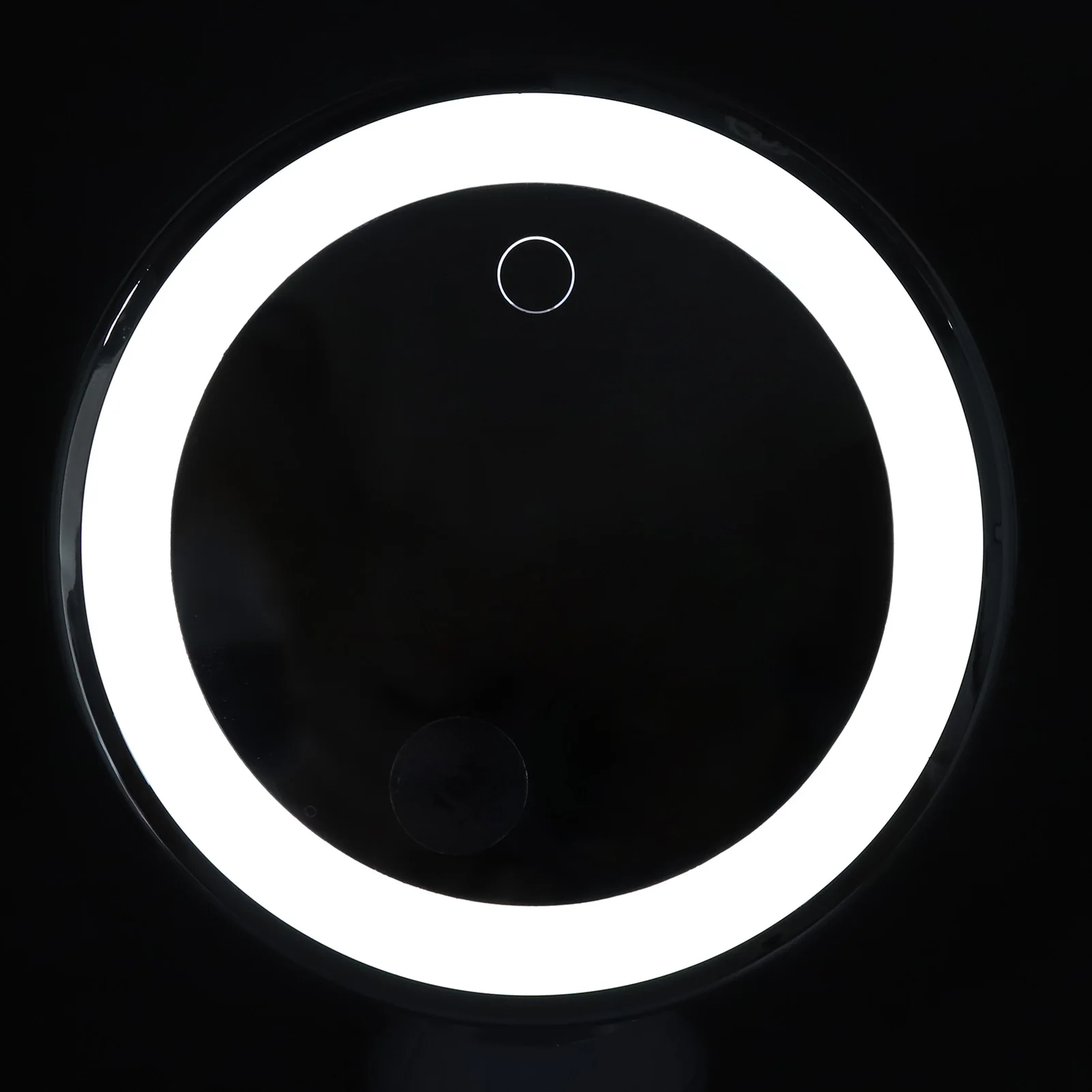Suction Cup Makeup Mirror with 3 Light Colors Alloy 22 LED Lamp Beads 10x Magnify Rotating Mirror Easy Install Battery Powered